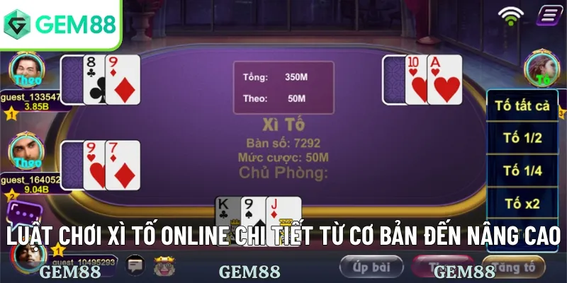 Tìm Hiểu Và Hướng Dẫn Chi Tiết Về Cách Chơi Xì Tố Online 2 Tìm hiểu luật chơi xì tố online