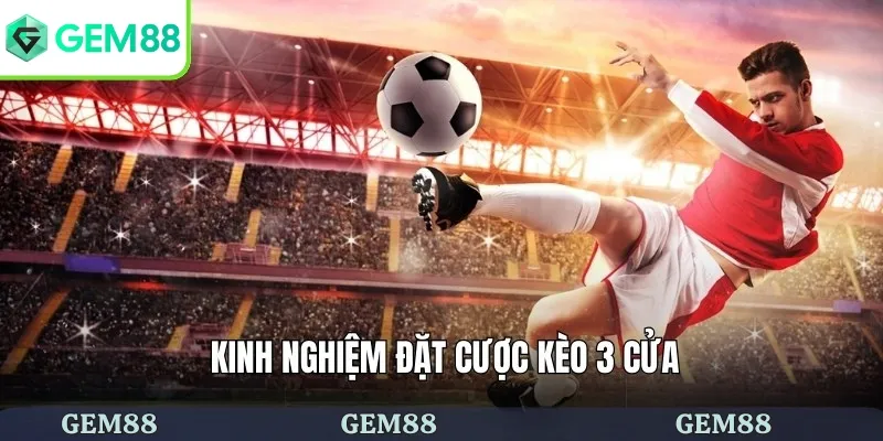 Kèo 3 Cửa - Hướng Dẫn Đặt Cược Chi Tiết Cho Người Mới 3 Kinh nghiệm đặt cược chuẩn