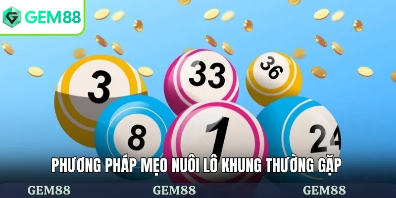 Mẹo Nuôi Lô Khung - Bí Quyết Chạm Đến Chiến Thắng Đỉnh Cao 2 Phương pháp mẹo nuôi lô khung thường gặp